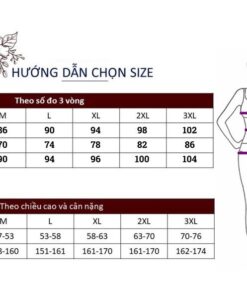 bảng size