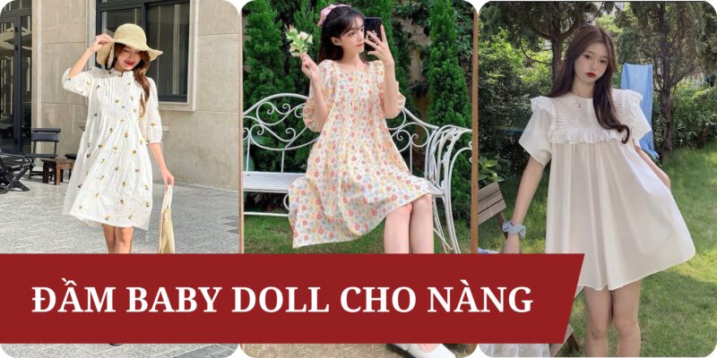 Những mẫu đầm baby doll không nên bỏ lỡ